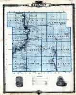 Hamilton County, Iowa 1875 State Atlas